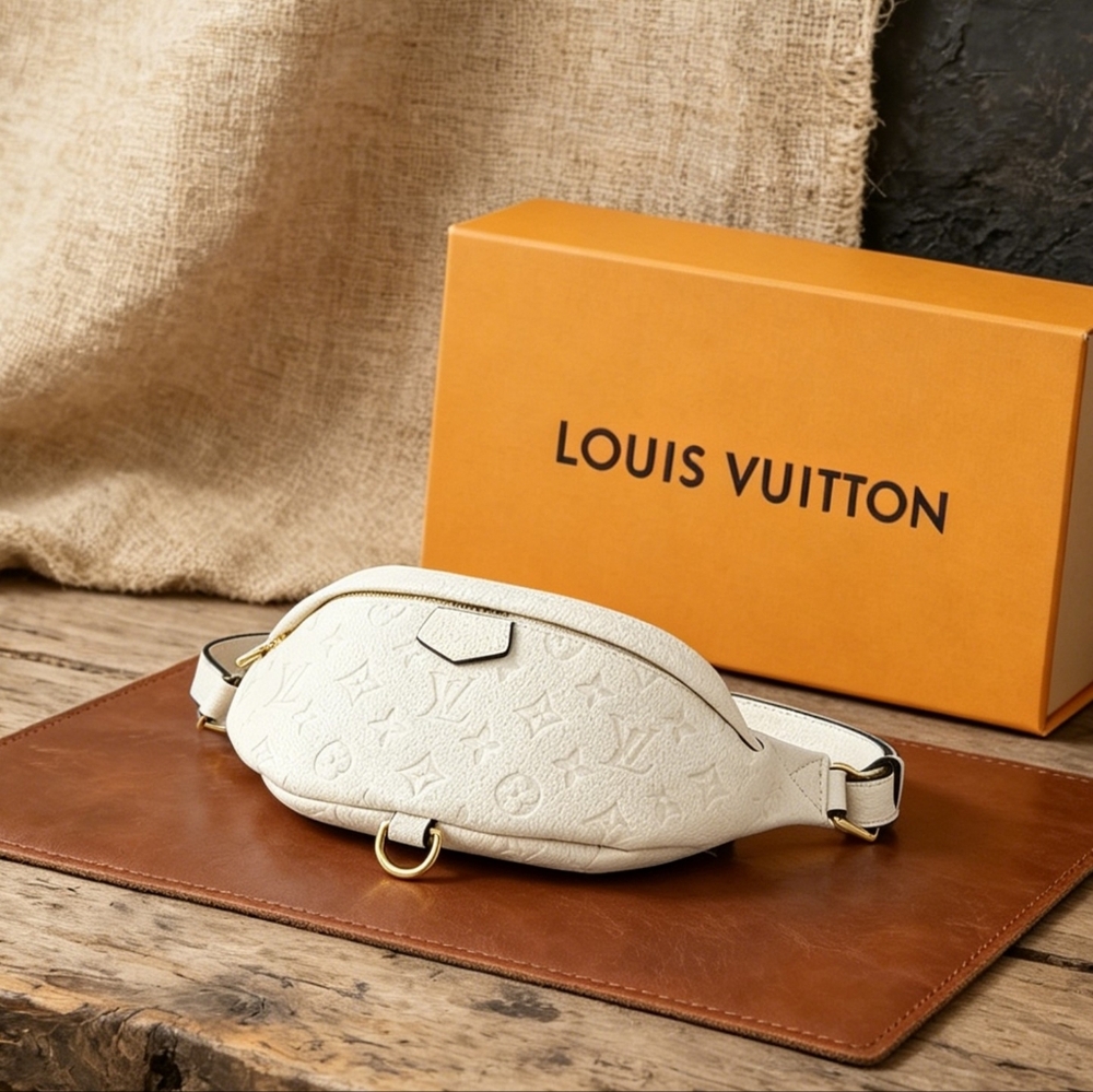 Louis Vuitton Bumbag Monogram Empreinte White